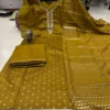Banarasi Silk Kurti Pant Set with Dupatta - Image 22