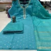 Banarasi Silk Kurti Pant Set with Dupatta - Image 28
