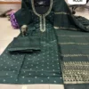 Banarasi Silk Kurti Pant Set with Dupatta - Image 30