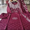 Bandhani Discharge Print Pure Cotton Kurti Pant Set with Dupatta – 3-Piece Suit with Side Pocket & Cowrie Dori Detailing | Daily & Festive Wear - Image 2
