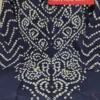 Bandhani Print Pure Cotton 6060 A-Line Kurta Set with Pockets | Heavy Handwork Yoke Kurti Pant Dupatta 3-Piece Suit - Image 2