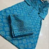 Bandhej Angrakha Kurti with Palazzo 2 Piece Set - Image 2