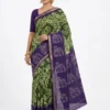 Batik Print Malai Silk Sarees Wholesale | Elephant Motif Pallu & Zari Border Festive Saree - Image 2