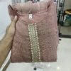 Crush Tissue Silk Shimmer Kurti with Flared Palazzo Co-Ord Set | Handwork Yoke Festive Party Wear Set (S–3XL) - Image 9