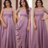 Designer Crush Gown with Sequins Work Koti Jacket & Dupatta Set | Festive Anarkali Maxi Dress