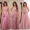 Designer Crush Gown with Sequins Work Koti Jacket & Dupatta Set | Festive Anarkali Maxi Dress - Image 5