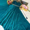 Designer Crush Gown with Sequins Work Koti Jacket & Dupatta Set | Festive Anarkali Maxi Dress - Image 7
