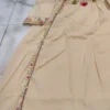 Embroidered Cotton Flared A-Line Kurta Pant Set with Mulmul Dupatta – Festive 3-Piece Suit - Image 5