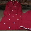 Embroidered Cotton Flared Kurti & Palazzo Co-Ord Set (M–3XL) - Image 12