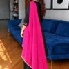 Embroidered Rayon Kurti Pant Set with Leheriya Kota Doria Dupatta - Image 2