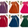 Fully Lined Rangoli Crush Long Frock with Dupatta – Heavy Flare Ethnic Gown for Women - Image 6