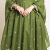 Heavy Georgette Sequins Embroidered Flared Anarkali Gown Pant Set with Dupatta (Sizes M to 3XL) | Festive Party Wear Suit - Image 3