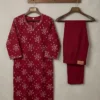 Jaipuri Bandhani & Floral Printed Cotton Kurta Pant Set for Women | 2-Pc Casual Co-Ord Set - Image 4