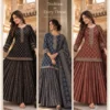Jaipuri Block Print Pure Cotton Kurta Skirt Set with Malmal Dupatta | Flared Gopi Dress Party Wear 3-Piece Suit