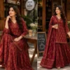 Jaipuri Printed Pure Cotton Kurti with Flared Skirt & Malmal Dupatta Set | Designer Gopi Dress (Sizes M to 3XL) - Image 4