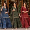 Jaipuri Printed Pure Cotton Kurti with Flared Skirt & Malmal Dupatta Set | Designer Gopi Dress (Sizes M to 3XL) - Image 5