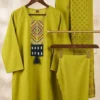 Kutch Embroidered Pure Cotton Kurta Pant Set with Block Print Dupatta (M–4XL) | 3-Piece Office & Festive Ethnic Suit Set - Image 3