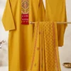 Kutch Embroidered Pure Cotton Kurta Pant Set with Block Print Dupatta (M–4XL) | 3-Piece Office & Festive Ethnic Suit Set - Image 4
