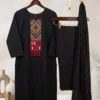 Kutch Embroidered Pure Cotton Kurta Pant Set with Block Print Dupatta (M–4XL) | 3-Piece Office & Festive Ethnic Suit Set - Image 7