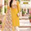 Manisha Jamdani Butti Silk Kurti Pant Set with Dupatta – 3-Piece Floral Ethnic Suit Set for Women - Image 5