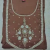 Mul Chanderi Handwork Anarkali Kurta Pant Set with Lace Border Dupatta (M to XXL) - Image 5