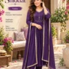 Mul Chanderi Handwork Anarkali Kurti Pant Dupatta Set - Image 13