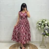 Muslin Printed Tiered Maxi Dress with Hakoba Cotton Koti Jacket – Floral Kurti Dress Set