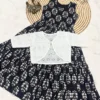 Muslin Printed Tiered Maxi Dress with Hakoba Cotton Koti Jacket – Floral Kurti Dress Set - Image 10