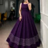 Navratri Special Rayon Cotton 5-Line Tar Chaniya with Blouse Fabric | Fully Stitched 5-Meter Gota Border Garba Ghagra Skirt (Canvas & Lining) - Image 6