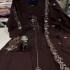 Padmavati Mul Chanderi Glass Silk Heavy Handwork Kurti Pant Set with Embroidered Scallop Dupatta (Sizes M to 3XL) - Image 13