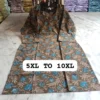Plus Size Pure Cotton Straight Kurti (5XL to 10XL) | Floral Print 44" Long Daily Wear Kurta for Women - Image 4