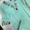 Premium 60s Cotton Floral Embroidered Kurta Pant Set with Dupatta – 3-Piece Jaipuri Ethnic Suit - Image 12