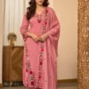 Premium 60s Cotton Floral Embroidered Kurta Pant Set with Dupatta – 3-Piece Jaipuri Ethnic Suit - Image 13