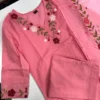 Premium 60s Cotton Floral Embroidered Kurta Pant Set with Dupatta – 3-Piece Jaipuri Ethnic Suit - Image 8