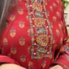 Pure 60/60 Cotton Printed Short Kurti with Flared Palazzo & Malmal Dupatta Set | Handwork Festive 3-Piece Sharara Suit (M–3XL) - Image 9