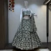 Pure Cambric Cotton Chaniya Choli with 7 Meter Flare | Jaipuri Block Print Kali Pattern Lehenga Set with Malmal Dupatta - Image 13