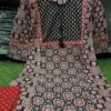 Pure Cotton 60-60 A-Line Kurta Palazzo Set with Malmal Dupatta - Image 14