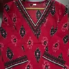 Pure Cotton 6060 Ikat Print Kurti Pant Set with Dupatta | Hand Mirror Work Festive Ethnic Suit 3-Piece - Image 14