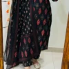 Pure Cotton 6060 Ikat Print Kurti Pant Set with Dupatta | Hand Mirror Work Festive Ethnic Suit 3-Piece - Image 20