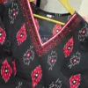 Pure Cotton 6060 Ikat Print Kurti Pant Set with Dupatta | Hand Mirror Work Festive Ethnic Suit 3-Piece - Image 9