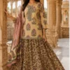 Pure Cotton 60x60 Gopi Dress Set | Floral Block Print Short Kurti with Heavy Flared Skirt & Mal Dupatta (M–XXL) - Image 4