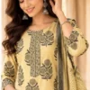 Pure Cotton 60x60 Gopi Dress Set | Floral Block Print Short Kurti with Heavy Flared Skirt & Mal Dupatta (M–XXL) - Image 5