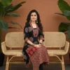 Pure Cotton Ajrakh Print Straight Kurti