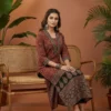 Pure Cotton Ajrakh Print Straight Kurti - Image 11
