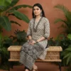 Pure Cotton Ajrakh Print Straight Kurti - Image 7