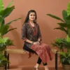 Pure Cotton Ajrakh Print Straight Kurti - Image 9