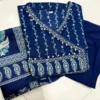 Pure Cotton Angrakha Anarkali Kurti Pant Set with Original Mirror Work & Printed Dupatta (3-Piece Festive Suit) - Image 11