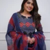 Pure Cotton Bandhani Leheriya Print Kurta Pant Set with Tie-Dye Dupatta – 3-Piece Ethnic Suit