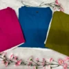 Pure Cotton Embroidered Kurti with Farshi Salwar Set for Women | 2-Piece Ethnic Suit Set - Image 9
