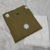 Pure Cotton Floral Aari Work Straight Kurti with Cotton Flex Palazzo Set | Elegant Daily & Office Wear 2-Piece Suit - Image 5